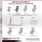 Service Caster 5 Inch Semi Steel Caster Set with Roller Bearings 2 Swivel 2 Rigid SCC SCC-35S520-SSR-2-R-2 - alternate 2
